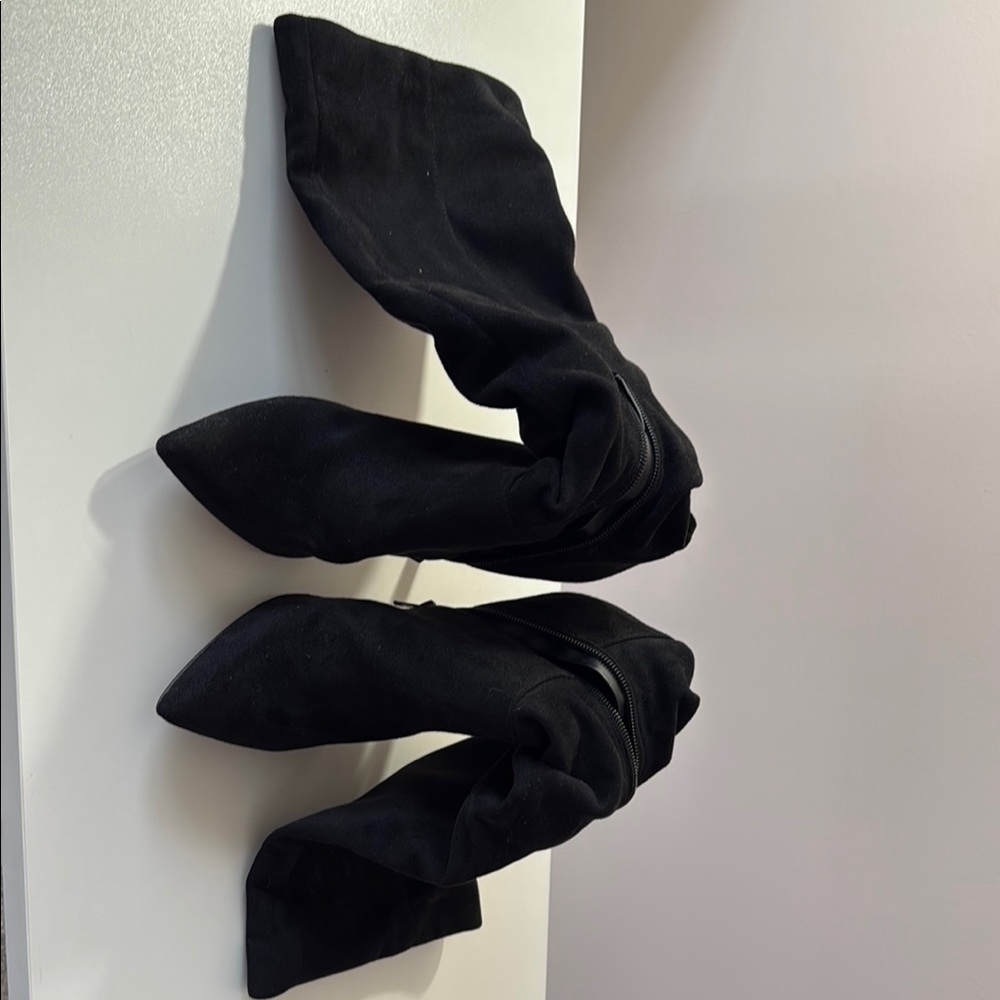 Black Over-the-Knee Boots